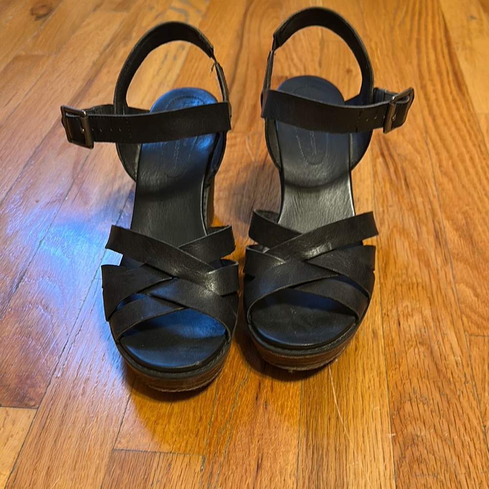Timberland lug sole Black Sandals